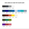 tank top color chart - Apothecary Diaries Store